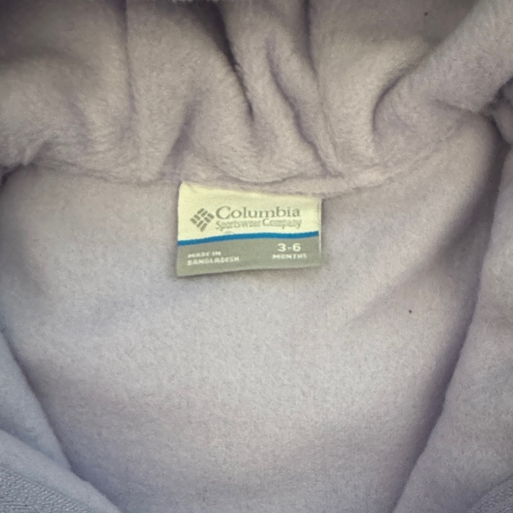Columbia Soft Lavender Baby Jacket - Picture 2 of 4